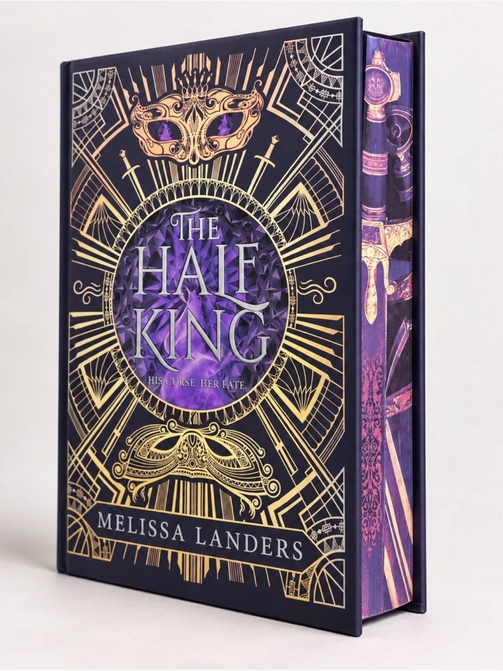 📚3 for $20📚The Half King Hardcover Book Sprayed Edges by Melissa Landers